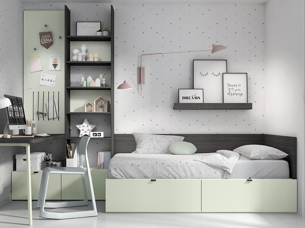 Cuadro enmarcado Pestañas en dos medidas con marcos a escoger