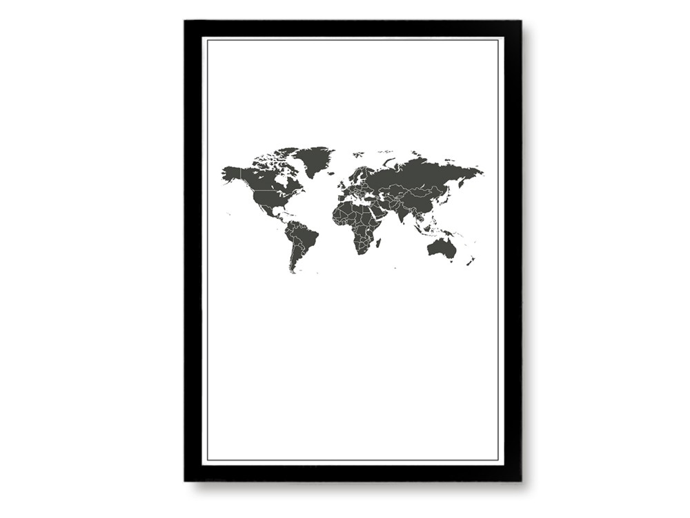 Cuadro Mapamundi Ros Mini - 2