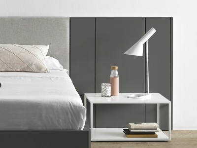 Mesita de noche cuadrada o rectangular Daem Mobenia - 8