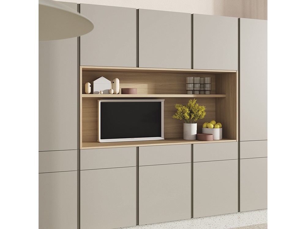 boiserie lacada en corda mate con chapa de roble 18 on de vive.