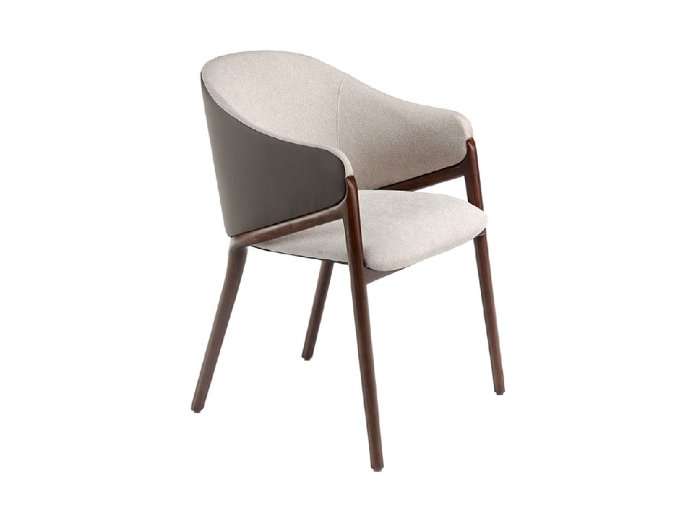 Silla tapizada en tela y polipiel Ángel Cerdá 4090 Ángel Cerdá - 1