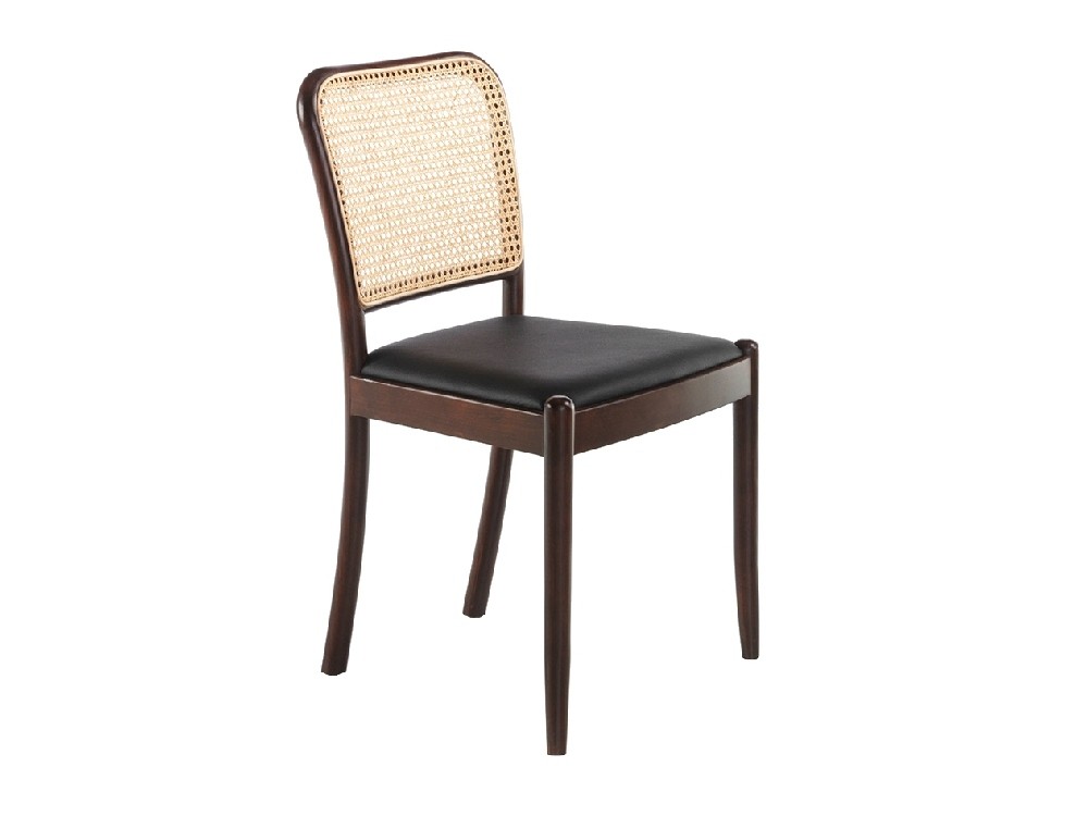 Silla de madera con respaldo en rattán Ángel Cerdá 4094 Ángel Cerdá - 1