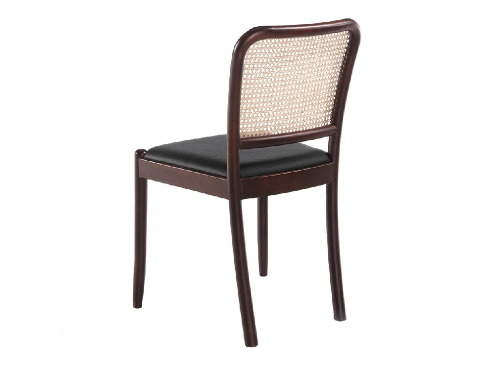 Silla de madera con respaldo en rattán Ángel Cerdá 4094 Ángel Cerdá - 2