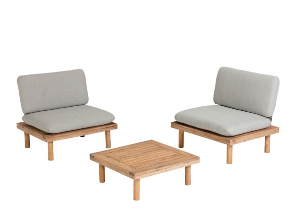 Set Viridis con dos sillones y una mesa La Forma - 1