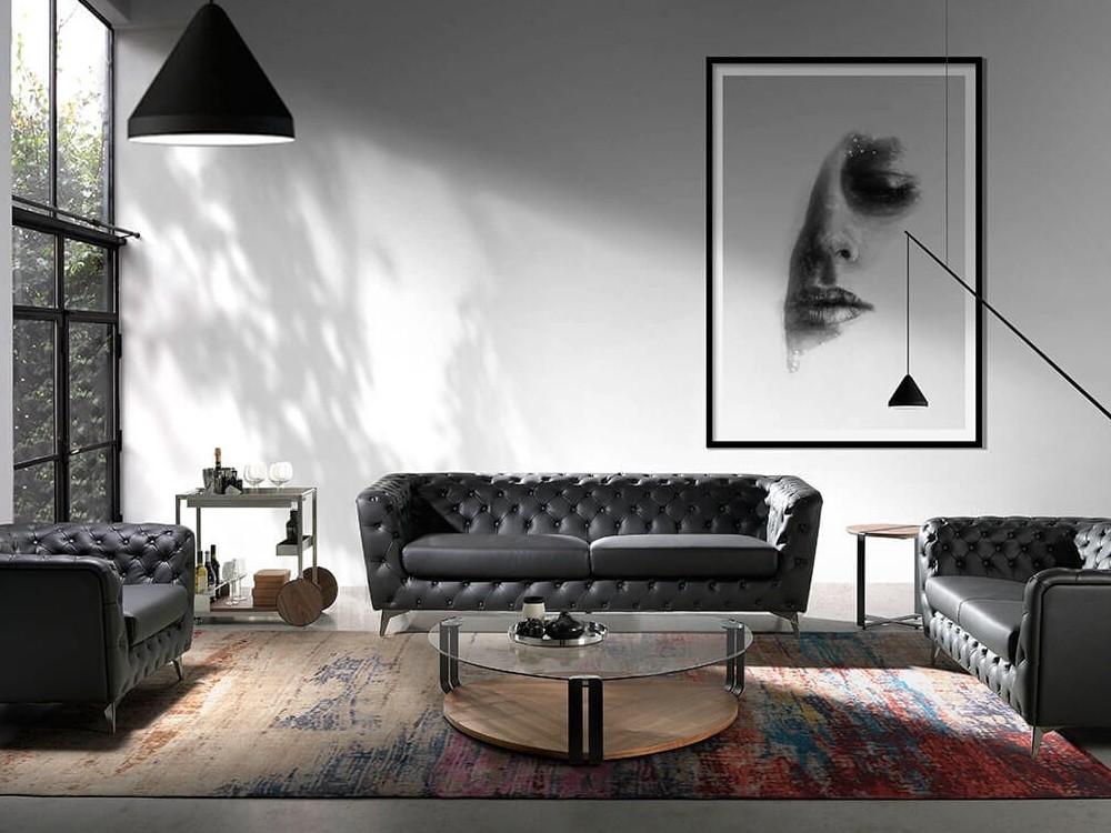 Carrito minibar en acero pulido y base chapada en nogal 3116 Ángel Cerdá - 4