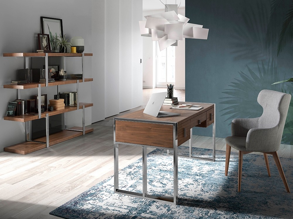 Estantería chapada en nogal 3136 Ángel Cerdá - 4