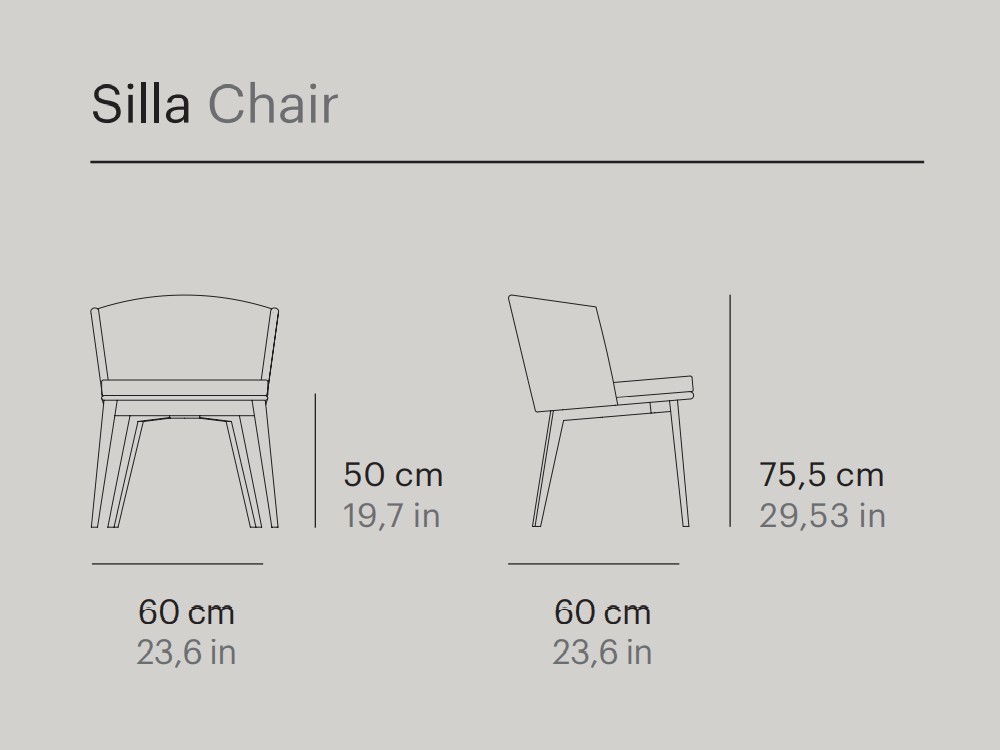 Silla de exterior Arc Point Point - 11