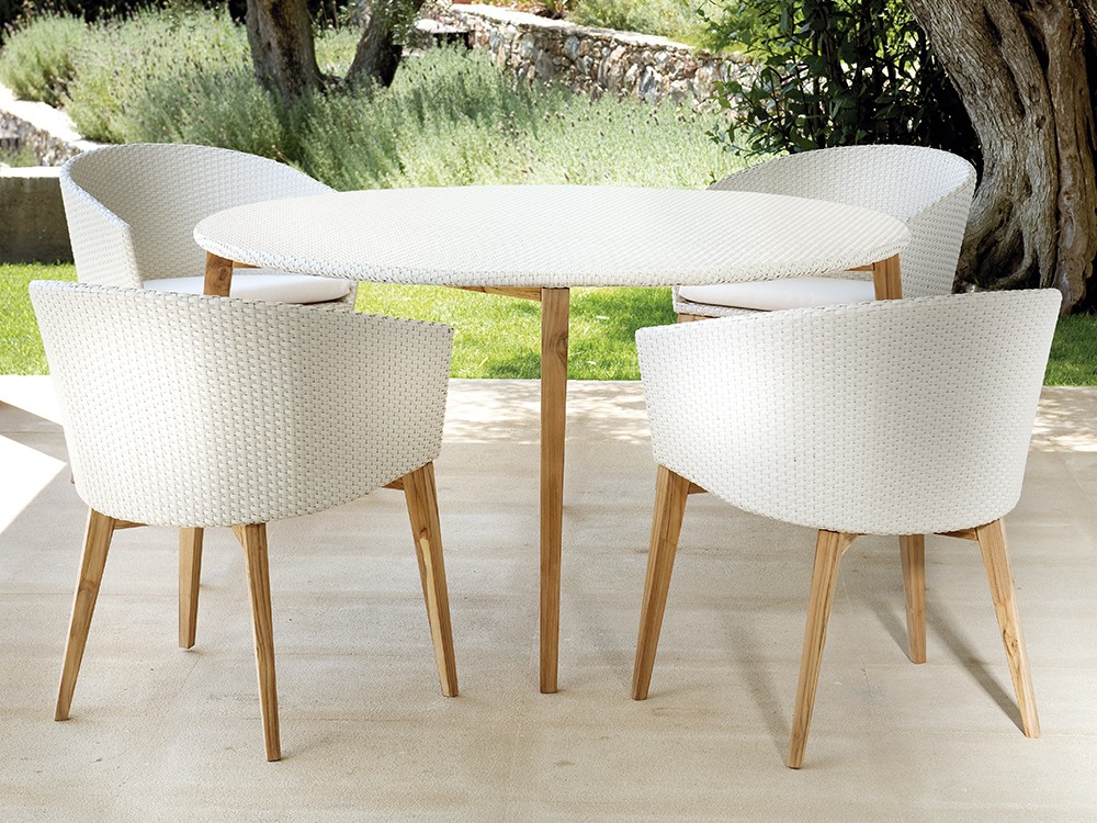 Silla con brazos de exterior Arc Point Point - 7