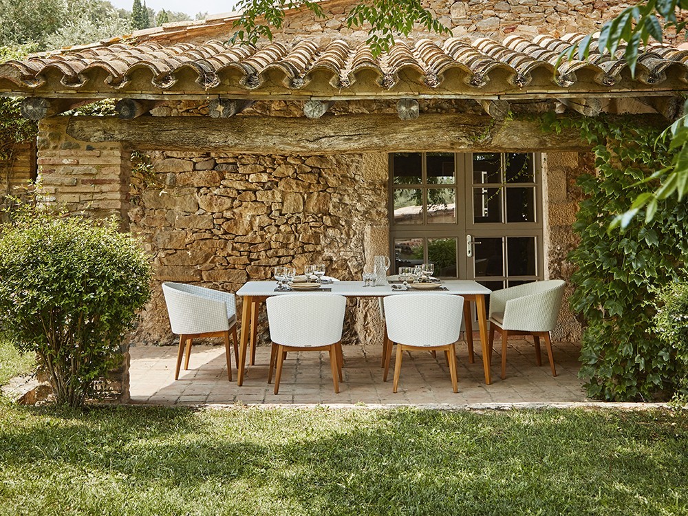 Silla con brazos de exterior Arc Point Point - 8