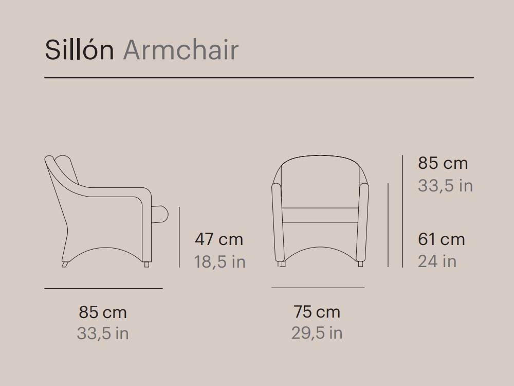 Sillón de exterior Arena Point Point - 17