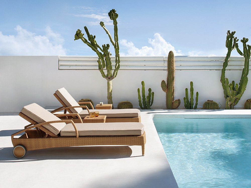 Tumbona de jardín Breda Point Point - 13