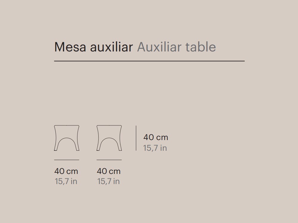 Mesa auxiliar Breda Point Point - 6