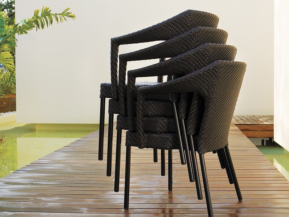 Silla con brazos de exterior Caddie Point Point - 19