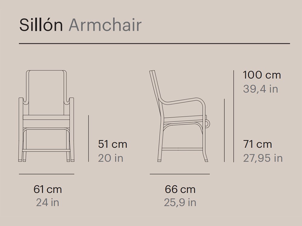Silla con brazos de exterior Charleston Point Point - 8