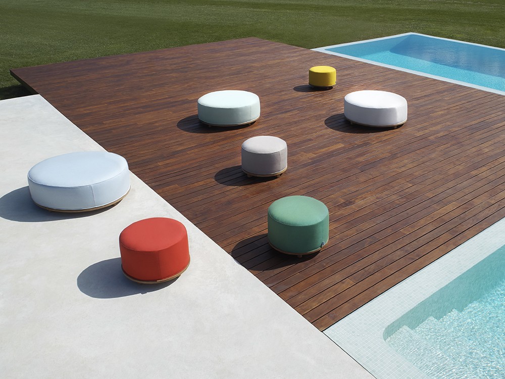 Puf para exterior fUp grande Point Point - 18