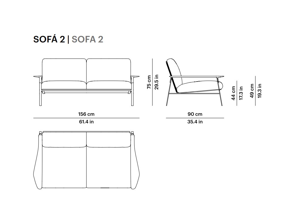 Sofá para exterior City Point Point - 24