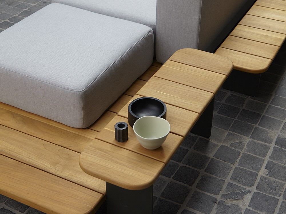 Sofá modular de exterior Pal Point Point - 14