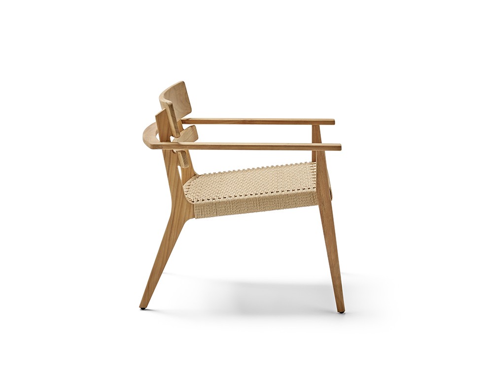 Sillón club de madera de teca Paralel Point Point - 3