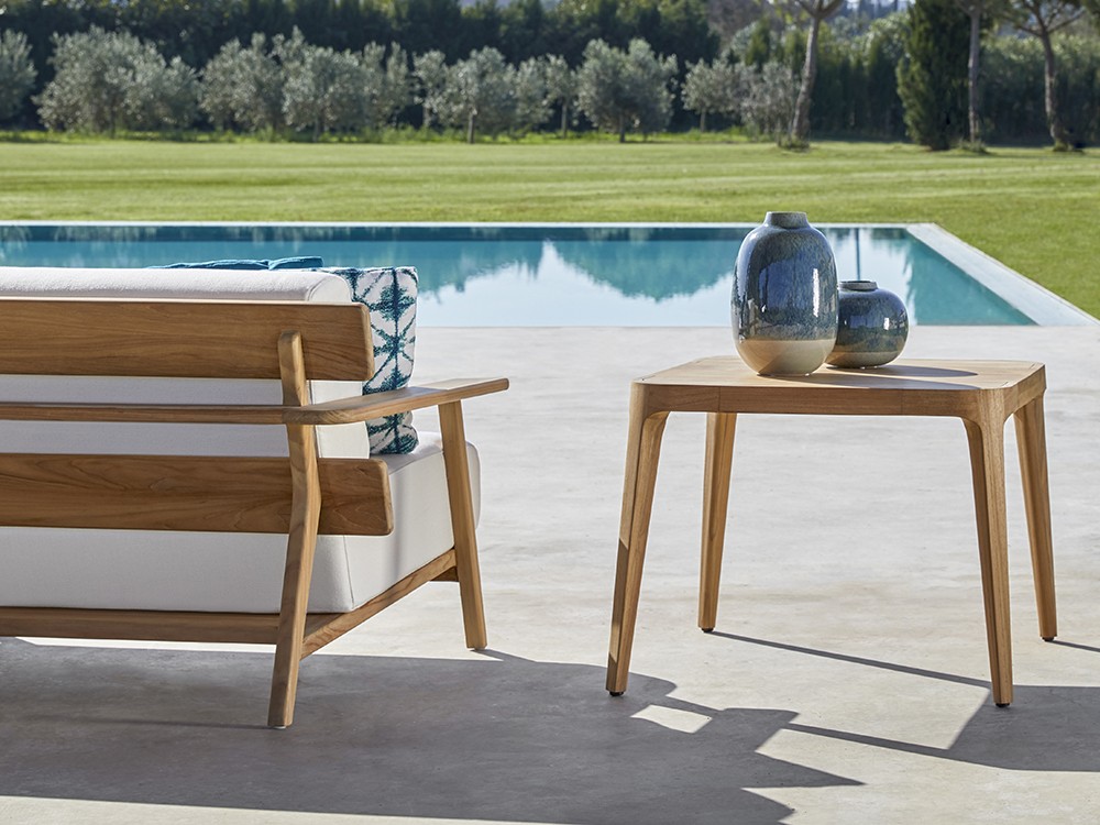 Mesa de rincón redonda o cuadrada Paralel Point Point - 13