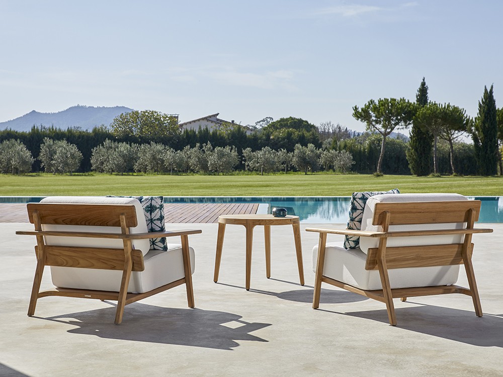 Mesa de rincón redonda o cuadrada Paralel Point Point - 12