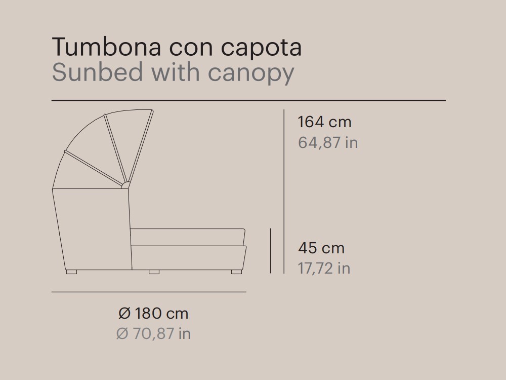 Cama de jardín Romantic Point Point - 26