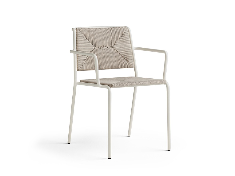 Silla con brazos con asiento de cuerda Summer Point Point - 1