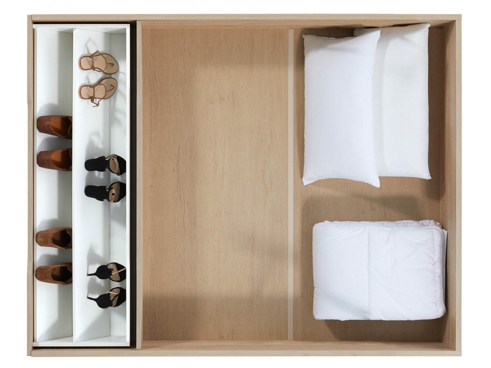 Canapé de madera abatible con zapatero Flex Flex - 4