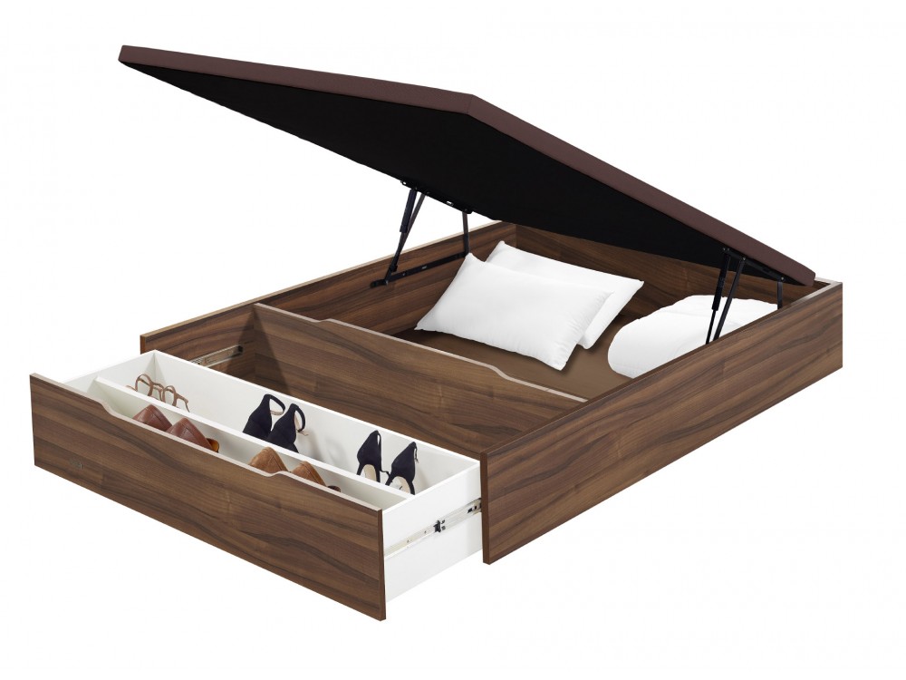 Canapé de madera abatible con zapatero Flex Flex - 7