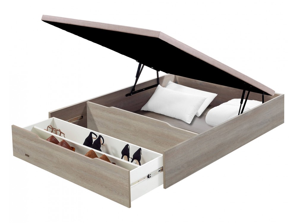 Canapé de madera abatible con zapatero Flex Flex - 10