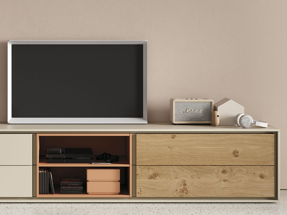 Mueble para televisión con chapa roble New Book Vive - 2