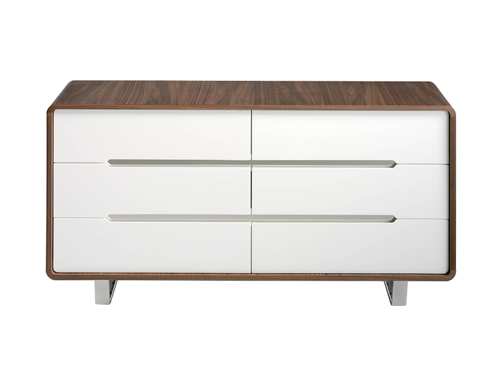 Cómoda de madera chapada nogal 7106 Ángel Cerdá Ángel Cerdá - 3