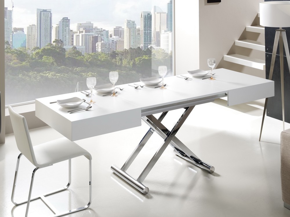 Mesa de centro Activa elevable manual Madera de Indesan - 8