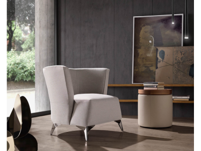 Kora combina líneas suaves y espíritu moderno. Ideal para crear rincones acogedores con estilo.