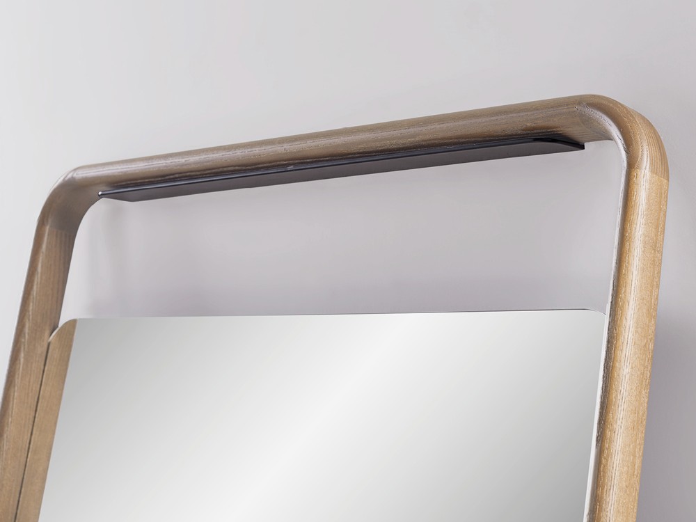 Espejo vertical Gork, ajustable en inclinación para mayor comodidad