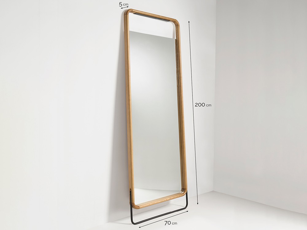 Medidas para el espejo de pie Gork de Frajumar