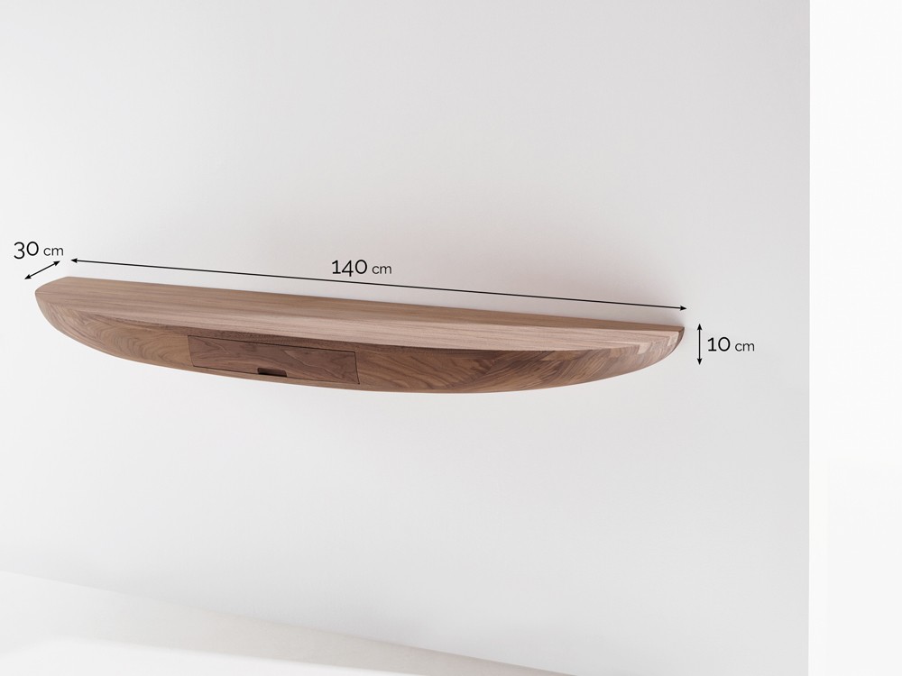 Medidas de la consola Sedan de Beltá Frajumar