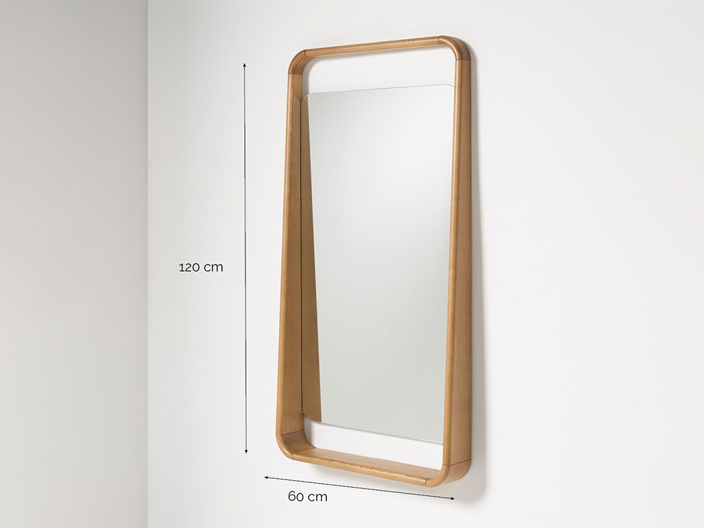 Medidas del espejo Skon XL de Beltá Frajumar