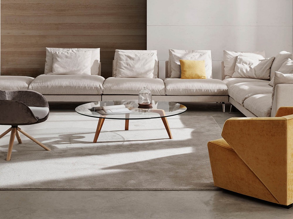 Sofá de diseño con modular con rinconera Wing Beltá & Frajumar - 2