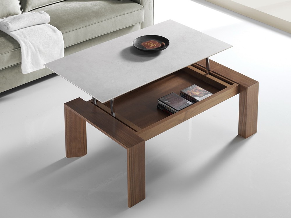 Mesa de centro elevable Eco sobre porcelánico Indesan - 2