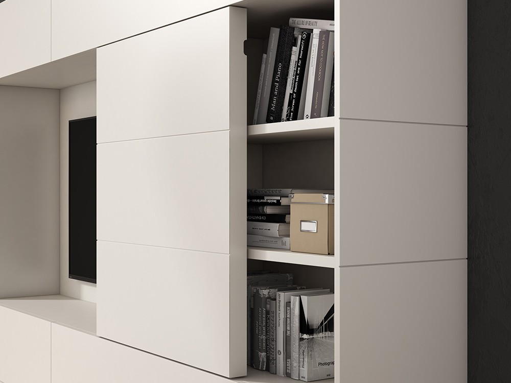 Mueble para salón con dos puertas correderas Singular A.Brito - 2