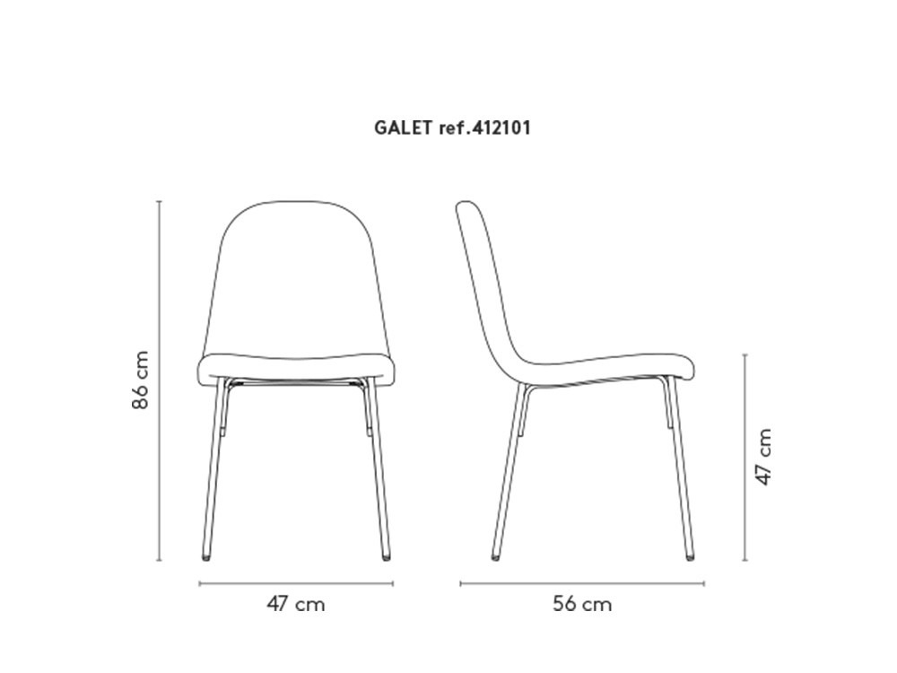 Silla Galet 4121 Mobliberica - 4