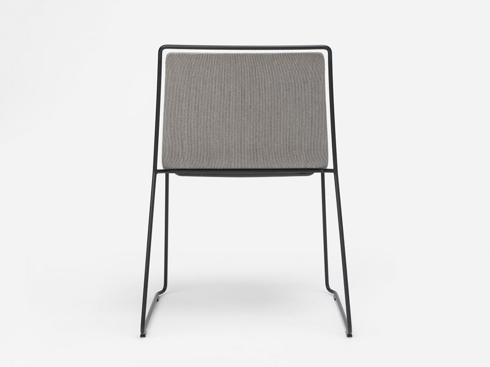 Silla tapizada con estructura de acero Alo Ondarreta - 2