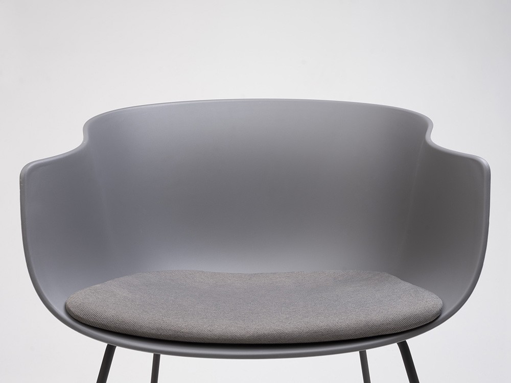 Silla Bai Trineo con galleta tapizada Ondarreta - 13