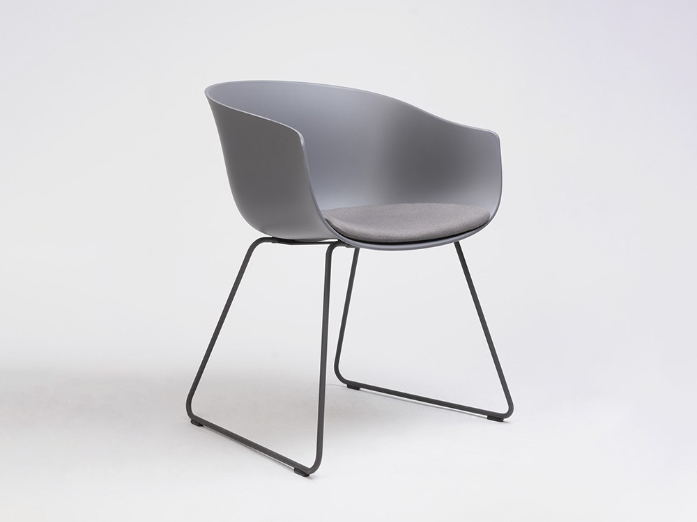 Silla Bai Trineo con galleta tapizada Ondarreta - 9