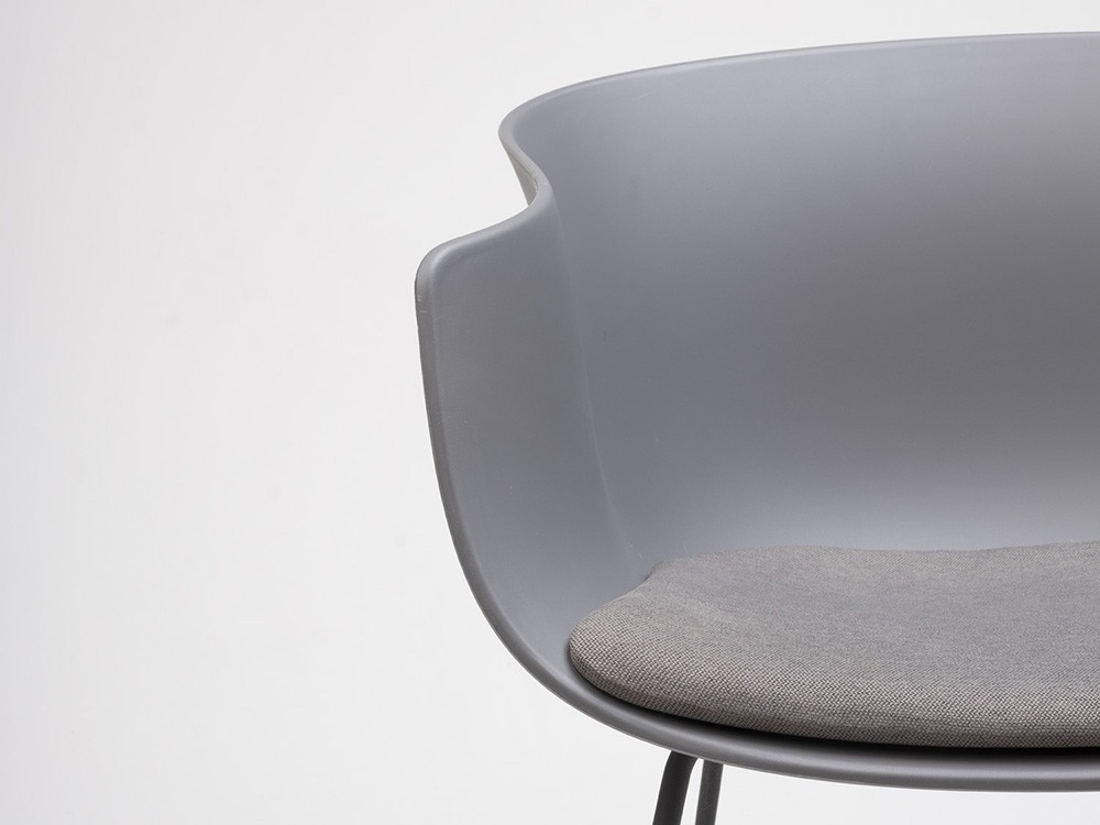 Silla Bai Trineo con galleta tapizada Ondarreta - 14