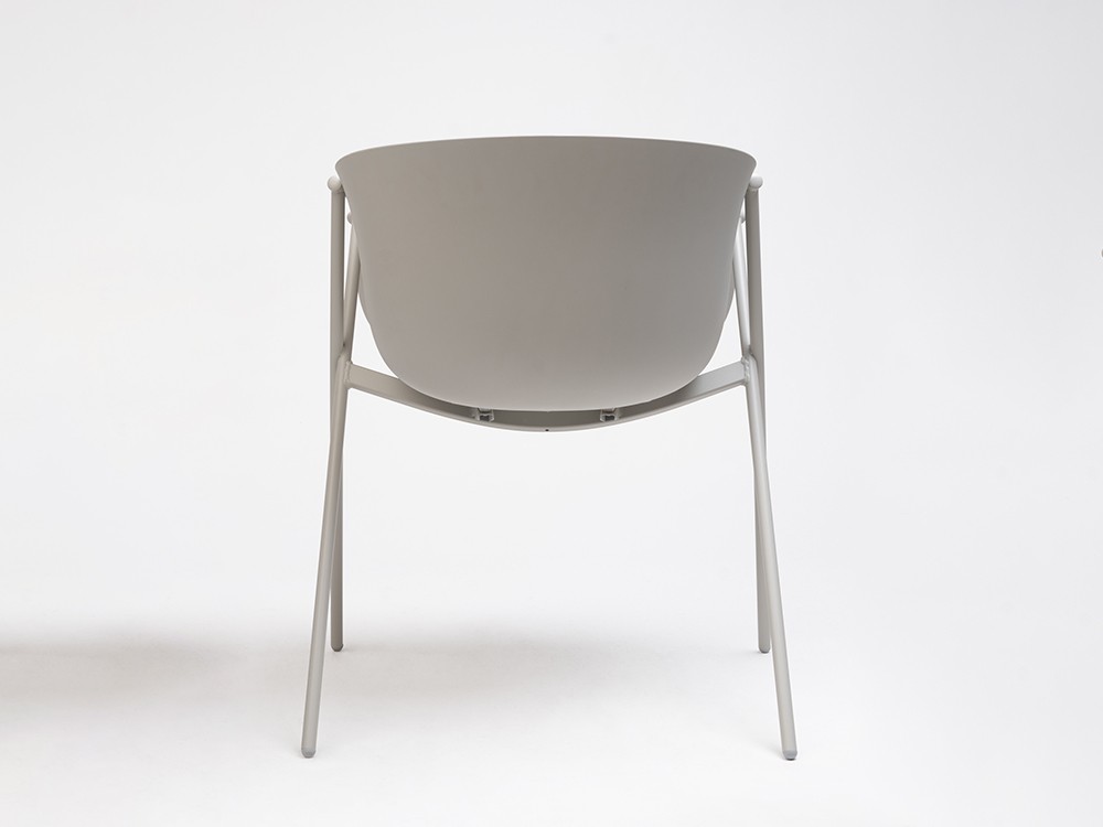 Silla Bai con galleta tapizada Ondarreta - 4