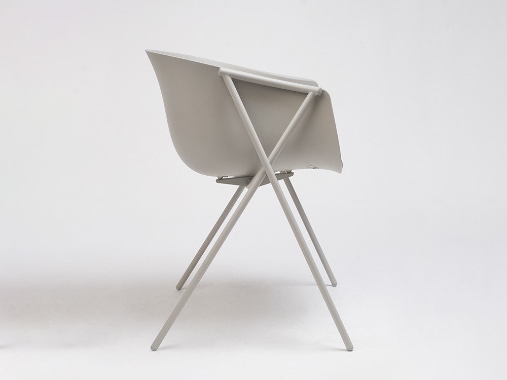 Silla Bai con galleta tapizada Ondarreta - 3