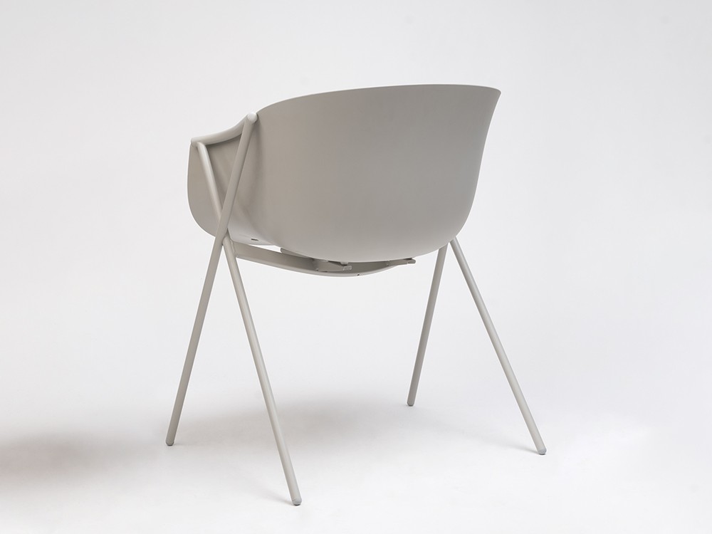 Silla Bai con galleta tapizada Ondarreta - 5