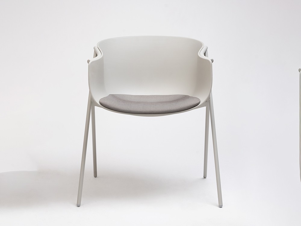 Silla Bai con galleta tapizada Ondarreta - 6