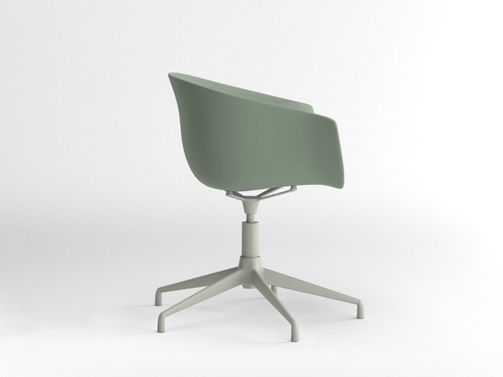 Silla Bai de polipropileno giratoria Ondarreta - 3